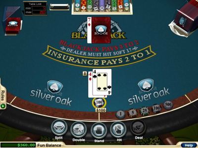 Blackjack splitting strategy